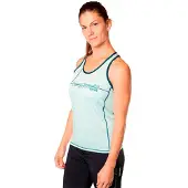 Trangoworld Danxia Sleeveless T-shirt Bleu XL Femme