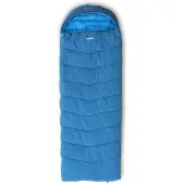 Pinguin Safari Sleeping Bag Bleu Regular / Left