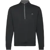 Adidas T-Shirt fonctionnel 'Lightweight Half-Zip' gris / noir