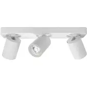 Highlight Spot triple en saillie Oliver blanc mat