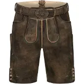 Krüger Collection Pantalon folklorique 'Tarius' marron