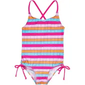 Playshoes Maillot de bain bleu clair / orange / fuchsia / rose