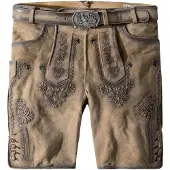 Stockerpoint Pantalon folklorique 'Artur' moka / noisette