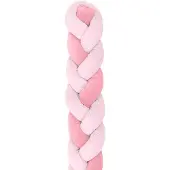 Kikkaboo Braided Protector 3 Braids 210 Cm 20 Cm Rose Enfants