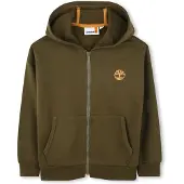 Timberland T60326 Hoodie Vert 12 Years Garçon