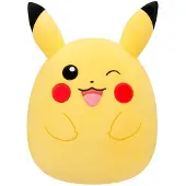 Squishmallows Pikachu farci Clin d'œil 35 cm jaune jaune One Size