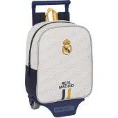 Safta Sac à Dos à Roulettes Real Madrid 1st Equipment 23/24 6l 22x27x10 Cm