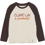 En fant T-Shirt sable / marron / orange