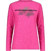 CMP 33n2226 Long Sleeve T-shirt Rose 2XS Femme
