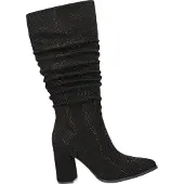 La strada Bottes à tige haute Noir