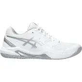 Asics Chaussure de sport 'Dedicate 8' gris argenté / blanc