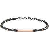 Breil Bracelet 'ROCKS' or rose / gris