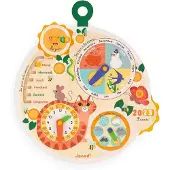 Janod Time Wheel Orange Enfants