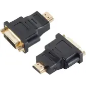 Auvisio adaptateur HDMI prise mâle á DVI-D (24+1) Embrayage
