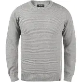 INDICODE JEANS Pull-over 'Ricardo' gris chiné