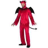 MOM Devil Costume Rouge M Enfants