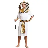 MOM Gold Egyptian Man Costume Doré M-L Enfants