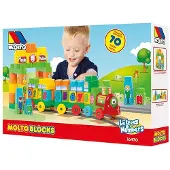 MOLTO Jeu De Construction Avec Chiffres Et Lettres 70 Pièces
