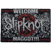 Slipknot Paillasson de - Welcome Maggot - pour Indifférent - noir/blanc/rouge - Taille Standard