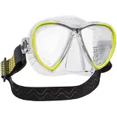 SCUBAPRO Synergy Twin Trufit Diving Mask Clair,Jaune