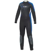 Bare Manta Full 7/6 Mm Diving Wetsuit Bleu 12