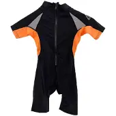 Akt Shorty Uv Manches Courtes Zip Dorsal Lycra