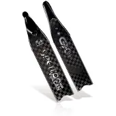 Spetton Cx Vulcan Ht50 Carbon Tre Edition 25 Freediving Fins Noir EU 38-39