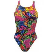 Turbo Birdie Swimsuit Multicolore 4XL Femme