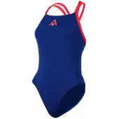 Aqua sphere Essential Open Back Swimsuit Bleu FR 42 Femme
