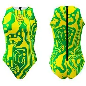 Turbo High Tech Swimsuit Vert XL Femme