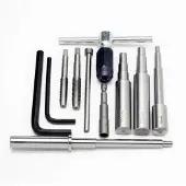 HT Components Dh/enduro/xc Pedal Tool Kit Argenté