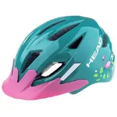 Head Bike Y11 Mtb Helmet Vert,Rose 47-52 cm Enfants