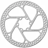 Pnk 15 Rotor 6b Brake Disc Argenté 203 mm