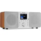 Audizio Radio DAB+ Genova (Bluetooth), Radio, Marron, Argent