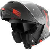 Bogotto H271 Wayke Mat Noir Orange Casque Modulable Taille S