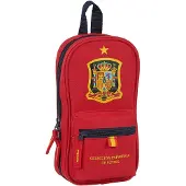 Big Buy Cooking Sac à dos avec trousses à crayons RFEF rouge (33 pièces)
