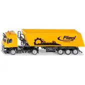 Siku Camion av. Remorque basculante - 1:50 - Orange - - UneTaille - Voiture