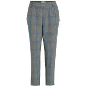 Vila Varone Slim Fit High Waist Pants Gris 40 Femme
