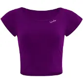 Winshape T-shirt fonctionnel ' AET137LS ' prune