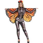 MOM Catrina Butterfly Costume Multicolore L Enfants