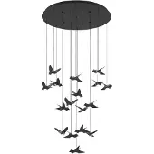 Eglo Suspension Paratebueno avec des motifs d'oiseaux