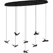 Stars of Light Lampe suspendue oiseaux Paratebueno 116 cm