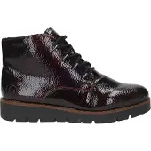 Rieker Bottines à lacets bordeaux
