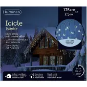 Lumineo Guirlande stalactite LED 7,5 m blanc froid