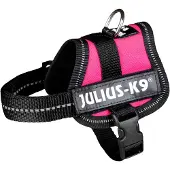 Trixie Julius-K9 Powergeschirr Baby 1 – Mini 33–45 cm/18 mm fuchsia