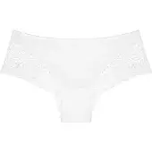 Triumph pour femme. 10181552 Slip taille basse Amourette Spotlight blanc (44), Homewear, Polyamide