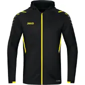 Jako Challenge Veste à Capuche Femme - Noir / Citro
