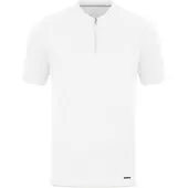 Jako Polo unie Pro Casual, Couleur:blanc, Taille:XXL
