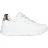 SKECHERS Baskets à lacets Junior Metallic Mode