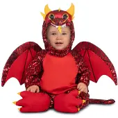 MOM Dragon Baby Costume Multicolore 0-6 Months Enfants
